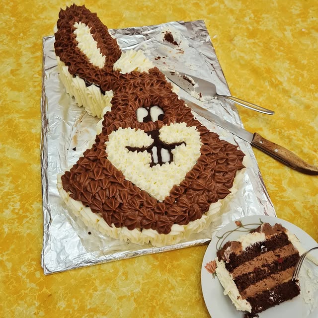 Zajček torta